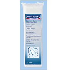 COTONE IDROFILO HANSAPLAST CARRES 70 PEZZI PRETAGLIATI - Gruppofarmastore.it
