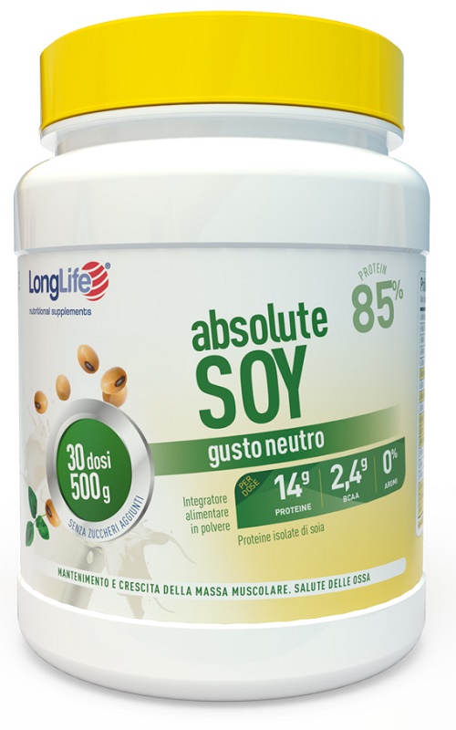 LONGLIFE ABSOLUTE SOY 500 G - Gruppofarmastore.it