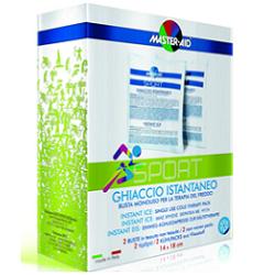 GHIACCIO ISTANTANEO MASTER-AID SPORT PER TERAPIA DEL FREDDO 2 PEZZI - Gruppofarmastore.it