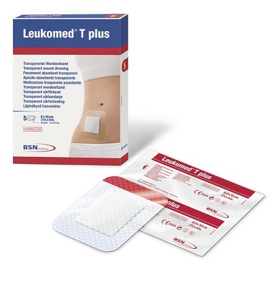 LEUKOMED T PLUS MEDICAZIONE POST-OPERATORIA TRASPARENTE IMPERMEABILE 10X25 CM - Gruppofarmastore.it