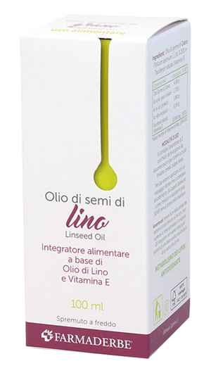 OLIO ALIMENTARE SEMI LINO 100 ML - Gruppofarmastore.it