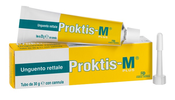 UNGUENTO RETTALE PROKTIS/M PLUS 30G CON CANNULA - Gruppofarmastore.it
