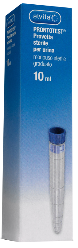 PROVETTA PER URINA ALVITA PRONTOTEST GRADUATA 10ML - Gruppofarmastore.it