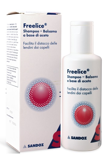 FREELICE SHAMPOO E BALSAMO A BASE DI ACETO 120 ML - Gruppofarmastore.it