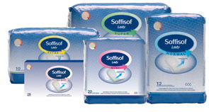 PANNOLONE PER INCONTINENZA CON PROTEZIONI DISCRETE MORBIDE E ANATOMICHE CON NUCLEO SUPER ASSORBENTE E UNO SPECIALE FILTRANTE ESTERNO TRASPIRANTE SOFFISOF LADY EXTRA 10 PEZZI - Gruppofarmastore.it