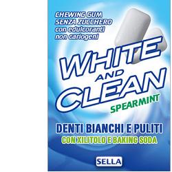WHITE AND CLEAN CHEWING GUM 28 - Gruppofarmastore.it