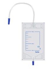 SACCA DI DRENAGGIO GAMBA PER INCONTINENZA TUBO 10 CM 10 PEZZI - Gruppofarmastore.it