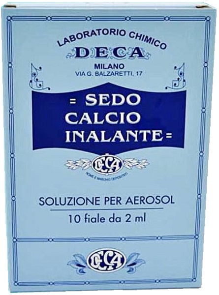 SEDO CALCIO INALANTE SOLUZIONE AEROSOL 10 FIALE 2 ML - Gruppofarmastore.it