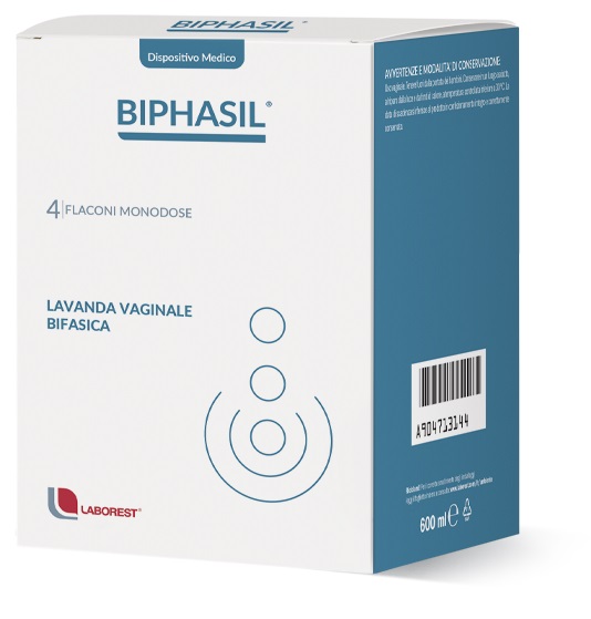 BIPHASIL TRATTAMENTO VAGINALE 4 FLACONIX150 ML - Gruppofarmastore.it