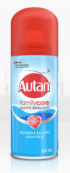 AUTAN FAMILY CARE SPRAY SECCO 100ML - Gruppofarmastore.it