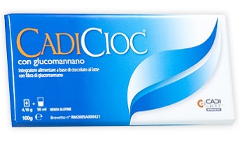 CADICIOC TAVOLETTA LATTE CON GLUCOMANNANO 100 G - Gruppofarmastore.it
