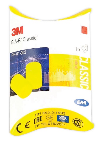 EAR TAPPO AURICOLARE IN SPUGNA 2 PEZZI - Gruppofarmastore.it