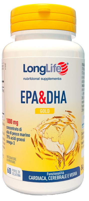 LONGLIFE EPA DHA GOLD 60 PERLE - Gruppofarmastore.it
