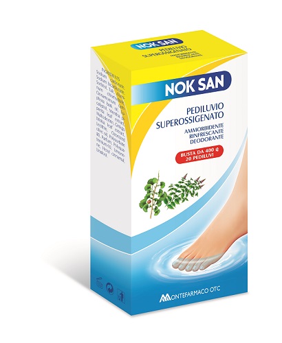 NOK SAN PEDILUVIO SUPEROSSIGENATO 400 G - Gruppofarmastore.it