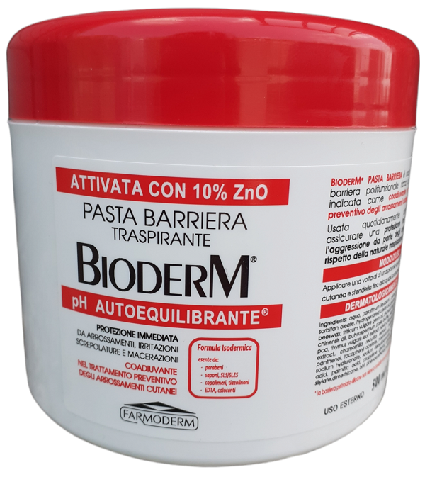 BIODERM PASTA BARRIERA ZINCO 500 ML - Gruppofarmastore.it