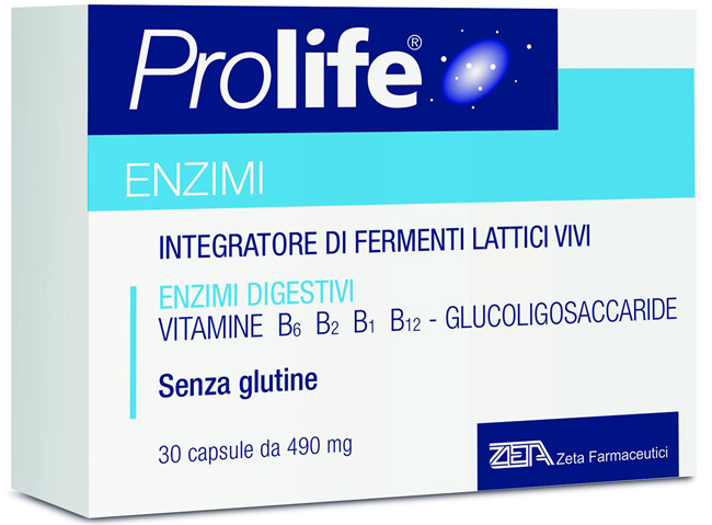 PROLIFE ENZIMI 30 CAPSULE - Gruppofarmastore.it