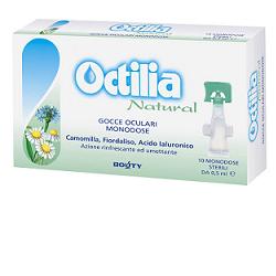 OCTILIA NATURAL GOCCE OCCHI IRRITATI E ARROSSATI 10 FLACONCINI MONODOSE 0,5 ML - Gruppofarmastore.it