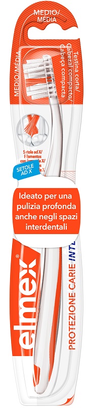 ELMEX INTERX SPAZZOLINO PROTEZIONE CARIE TESTINA CORTA - Gruppofarmastore.it