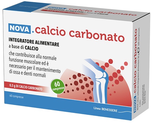 CALCIO CARBONATO 60 COMPRESSE - Gruppofarmastore.it