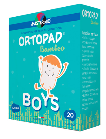 CEROTTO OCULARE PER ORTOTTICA ORTOPAD BOYS M 5,4X7,6 20 PEZZI - Gruppofarmastore.it