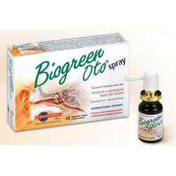 SOLUZIONE OTOLOGICA BIOGREEN OTO SPRAY RIMOZIONE E DISSOLUZIONE CERUME 13 ML - Gruppofarmastore.it