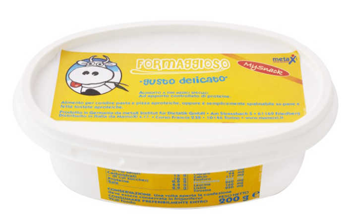 MY SNACK FORMAGGIOSO DELICATO 200 G - Gruppofarmastore.it