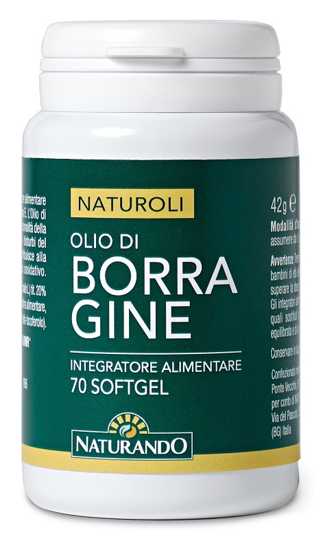 NATUROLI OLIO DI BORRAGINE 70 SOFTGEL - Gruppofarmastore.it