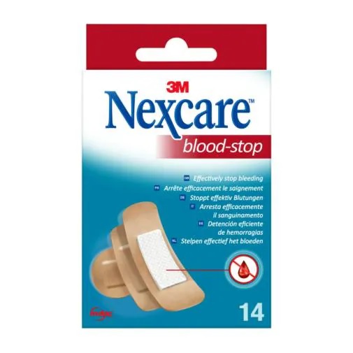 CEROTTO PREPARATO EMOSTATICI NEXCARE BLOOD STOP 14 PEZZI - Gruppofarmastore.it