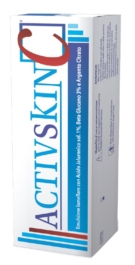 EMULSIONE IAMELLARE ACTIV SKIN CON ACIDO JALURONICO 1% BETA GLUCANO 3% E ARGENTO CITRATO 30 ML - Gruppofarmastore.it
