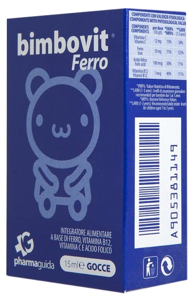BIMBOVIT FERRO GOCCE 15 ML - Gruppofarmastore.it