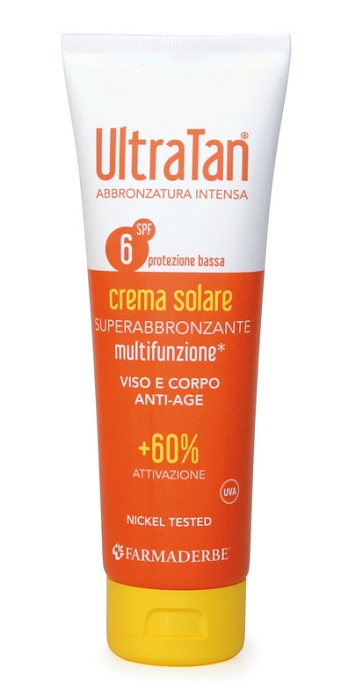 ULTRA TAN CREMA SOLARE UVA SPF 6 125 ML - Gruppofarmastore.it