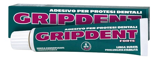 GRIPDENT FORTE ADESIVO PER PROTESI DENTARIA 40 G - Gruppofarmastore.it