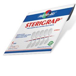 CEROTTO PER SUTURA MASTER-AID STERIGRAP 3,2X0,8 5 PEZZI - Gruppofarmastore.it