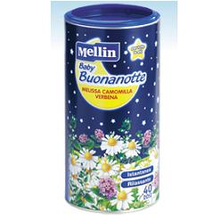 MELLIN BABY BUONANOTTE MELISSA CAMOMILLA VERBENA 200 G - Gruppofarmastore.it