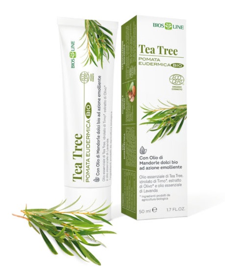 BIOSLINE TEA TREE POMATA EUDERMICA CERT ECOCERT 50 ML - Gruppofarmastore.it