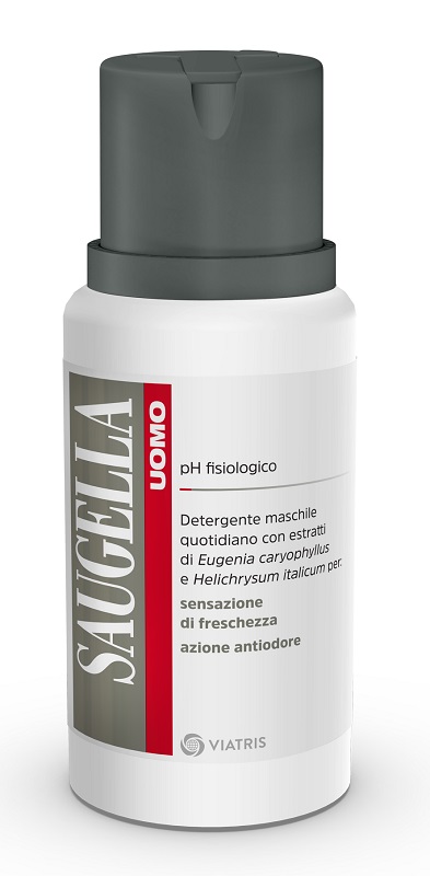 SAUGELLA UOMO PH FISIOLOGICO DETERGENTE MASCHILE 200 ML - Gruppofarmastore.it
