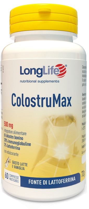 LONGLIFE COLOSTRUMAX 60 TAVOLETTE - Gruppofarmastore.it