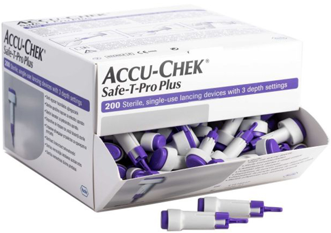 LANCETTE PUNGIDITO ACCU-CHEK SAFE T PRO PLUS PD 200 PEZZI - Gruppofarmastore.it