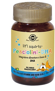 PESCIOLINI DHA 90 PERLE MASTICABILI - Gruppofarmastore.it