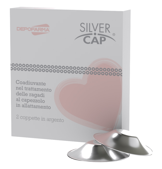 SILVER CAP COPPETTE IN ARGENTO COPRI CAPEZZOLI PER ALLATTAMENTO - Gruppofarmastore.it