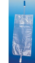 SACCA PER URINA DA GAMBA IN PVC CON TUBO DI SCARICO LUNGHEZZA 35CM PER COLLEGAMENTO AL POLPACCIO CAPACITA' 750ML COMPLETO DI VALVOLA ANTIREFLUSSO CONFEZIONE DA 30 PEZZI - Gruppofarmastore.it