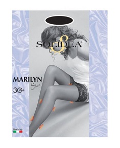 MARILYN 30 SHEER CALZA AUTOREGGENTE CAMMELLO 2 - Gruppofarmastore.it