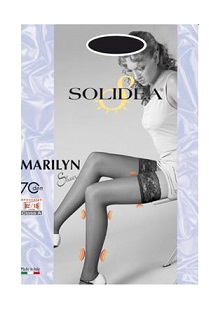 MARILYN 70 SHEER CALZA AUTOREGGENTE CAMEL 4 - Gruppofarmastore.it