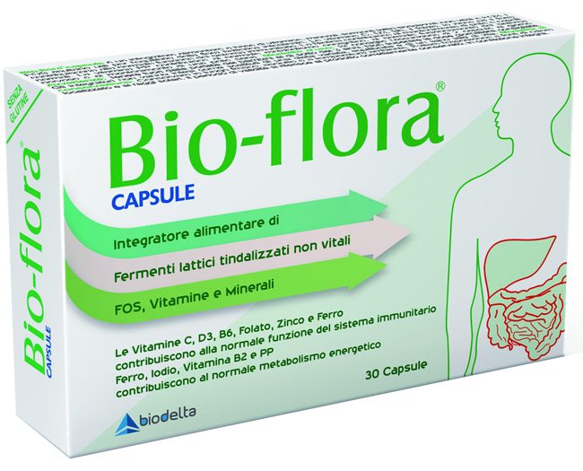 BIOFLORA 30 CAPSULE - Gruppofarmastore.it