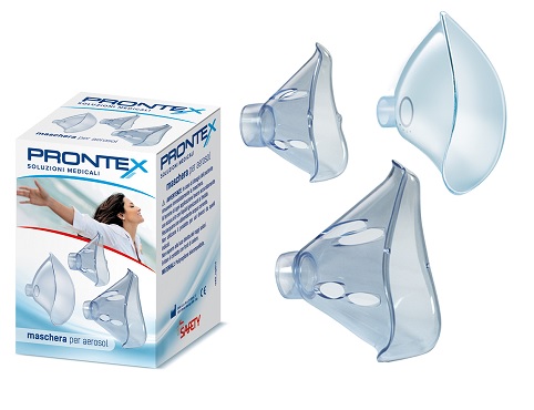MASCHERA PEDIATRICA AEROSOL PRONTEX FAST LINE IN PLASTICA - Gruppofarmastore.it
