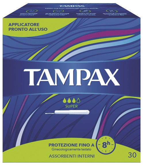 TAMPAX BLUE BOX SUPER 30 PEZZI - Gruppofarmastore.it