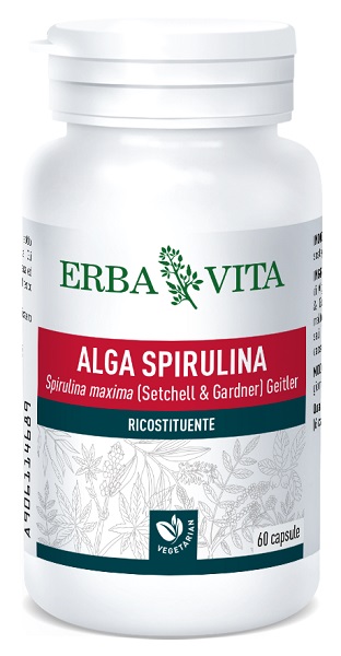 ALGA SPIRULINA 60 CAPSULE 450 MG - Gruppofarmastore.it