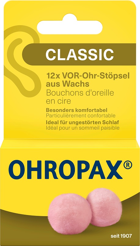 OHROPAX TAPPI AURICOLARI CERA 12 PEZZI - Gruppofarmastore.it