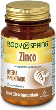 BODY SPRING ZINCO 60 COMPRESSE - Gruppofarmastore.it
