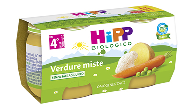 HIPP BIO HIPP BIO OMOGENEIZZATO VERDURE MISTE 2X80 G - Gruppofarmastore.it